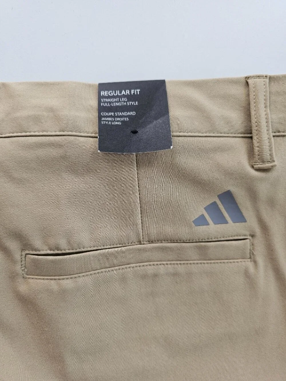 Adidas Men's Golf Khaki Pants size 34x32 NWT
